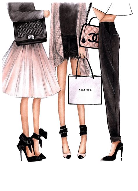 a4 chanel pinterst|Chanel fashion.